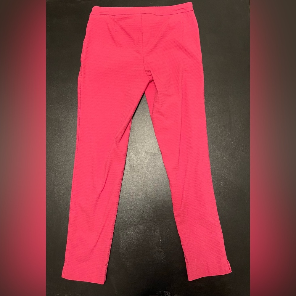 Bright pink summer pants - Picture 2 of 4